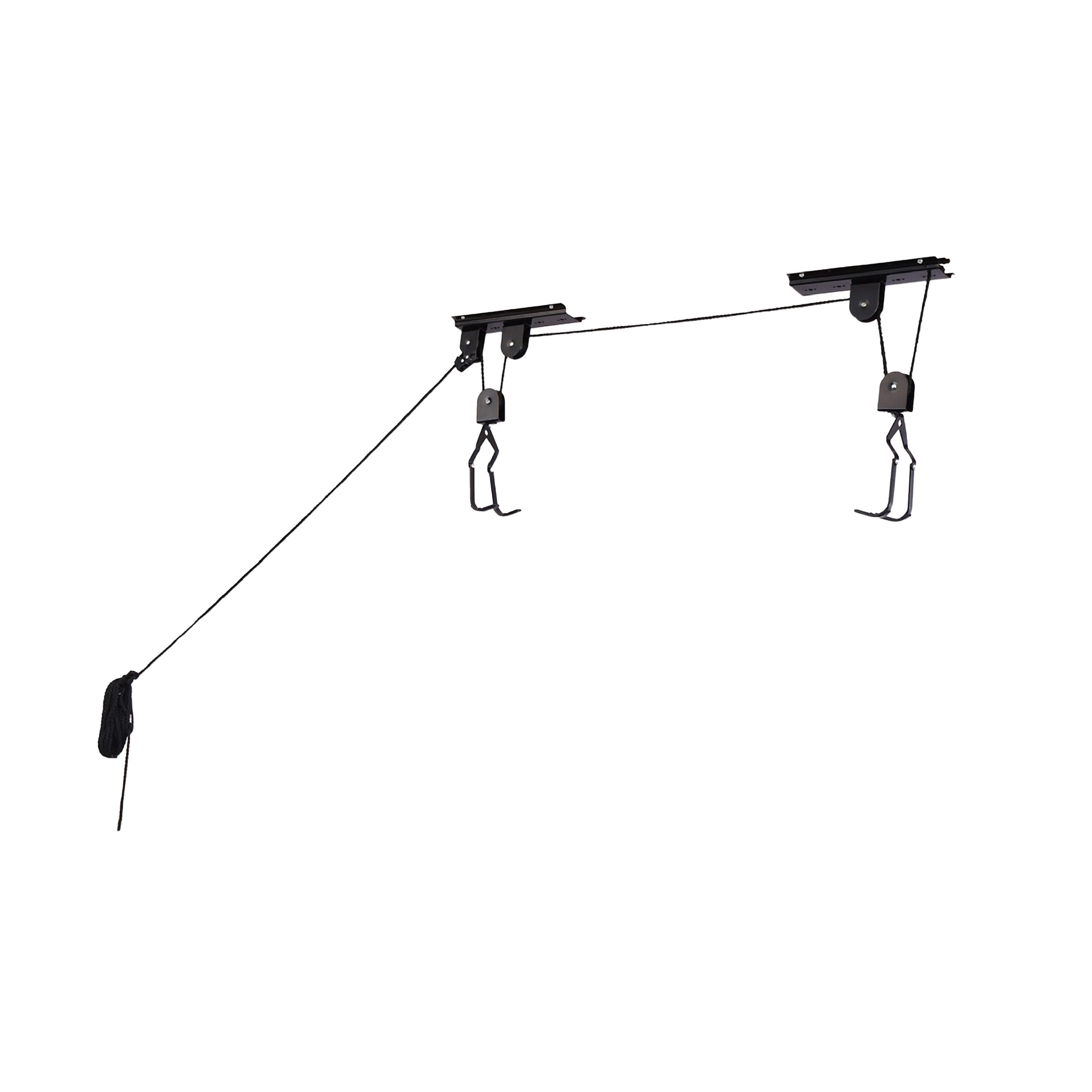 Bike Hanger – Overhead Hoist Pulley System with 100lb Capacity for Bicycles or Ladders – Secure Garage Ceiling Storage by RAD Cycle