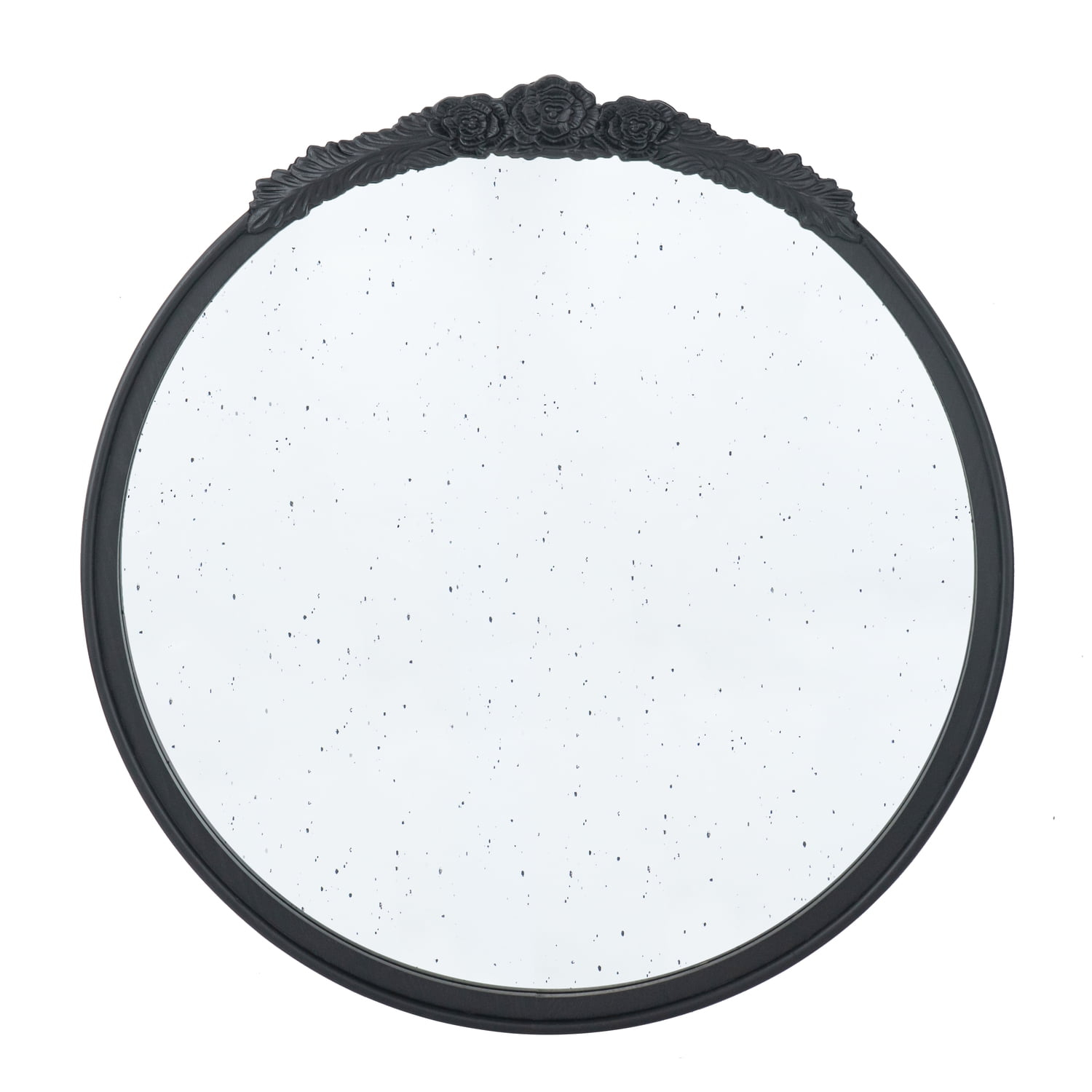 A&B Home Bingley Mirror - 29.5" x 2" x 30" Black