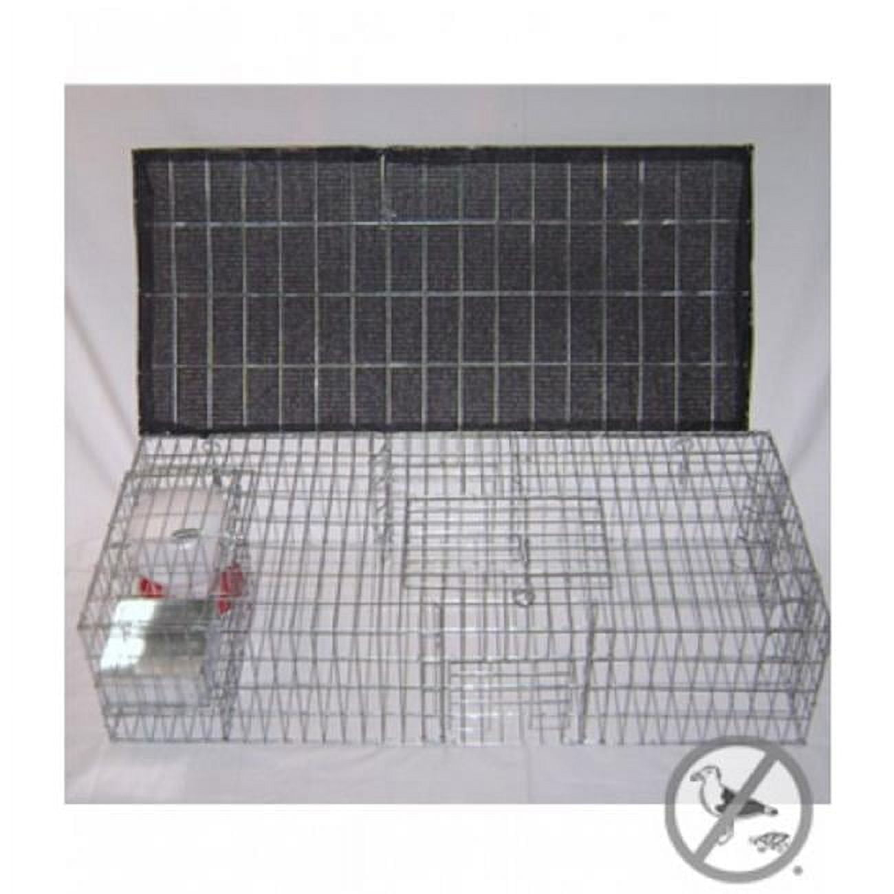 BMP-SW-SP-SFW Pigeon Trap With Shade- Food & Water Containers - 35 x 16 x 8 in.