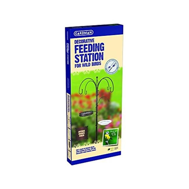 Gardman USA BA09714 89 in. Bird Feeding Station  Antique Bronze