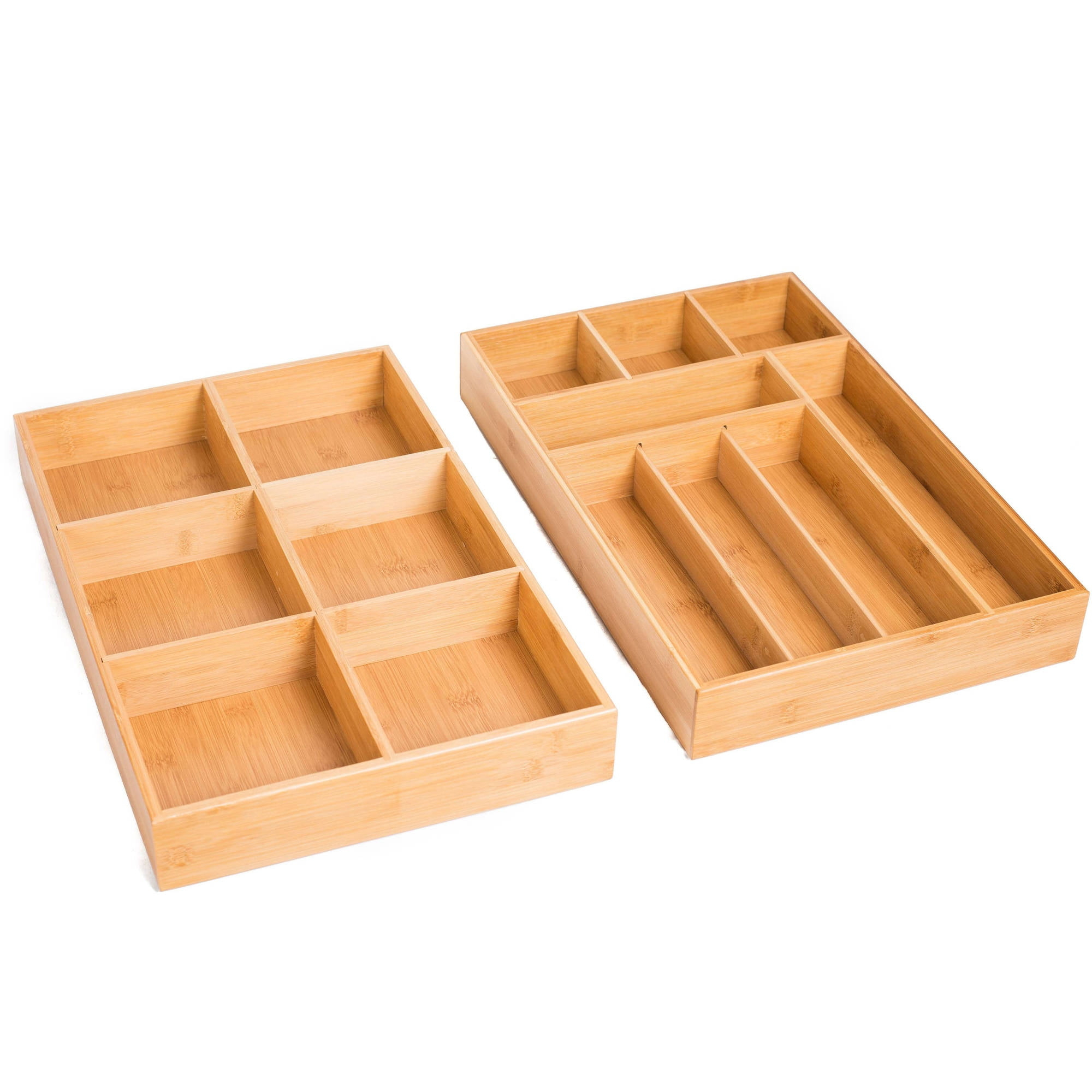BirdRock Home 2 Piece Drawer Organizer Set