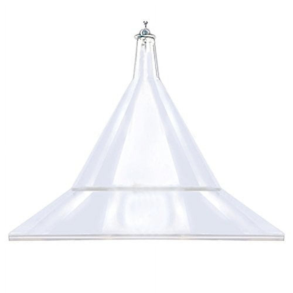 Arundale Products Plastic Mandarin Hanging Squirrel Baffle - 17"D x 12.5"H