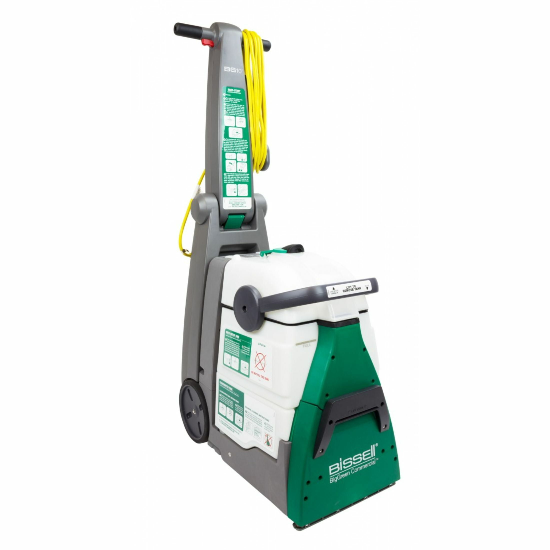 Bissell BigGreen Commercial BG10 Deep Cleaning 2 Motor Extractor Machine - New, Professional Grade Vacuum Cleaner