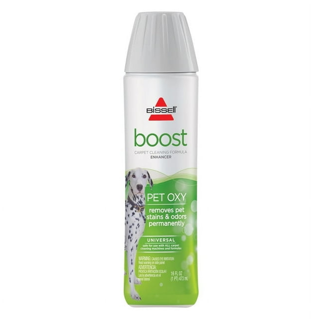 BISSELL Pet Oxy BOOST 16oz. Enhancing Carpet & Upholstery Formula - 16131: Non-Toxic Cleaner, Stain Remover, Fresh Scent