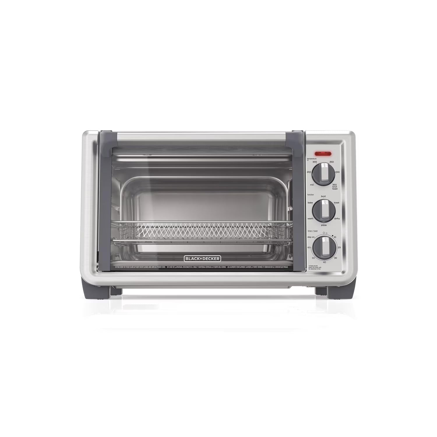 Black + Decker TO6135-1SD 6-Slice Crisp N Bake Air Fry Convection Oven