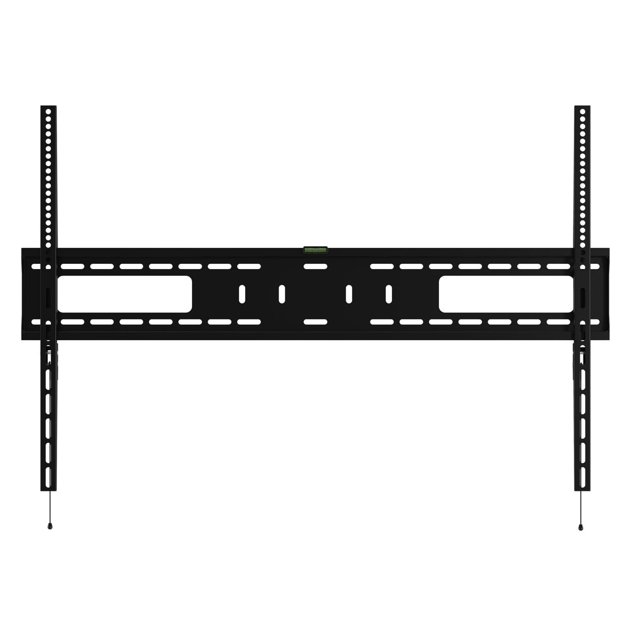 Black Heavy-Duty Metal Fixed Wall Mount for Large TV's up to 100"