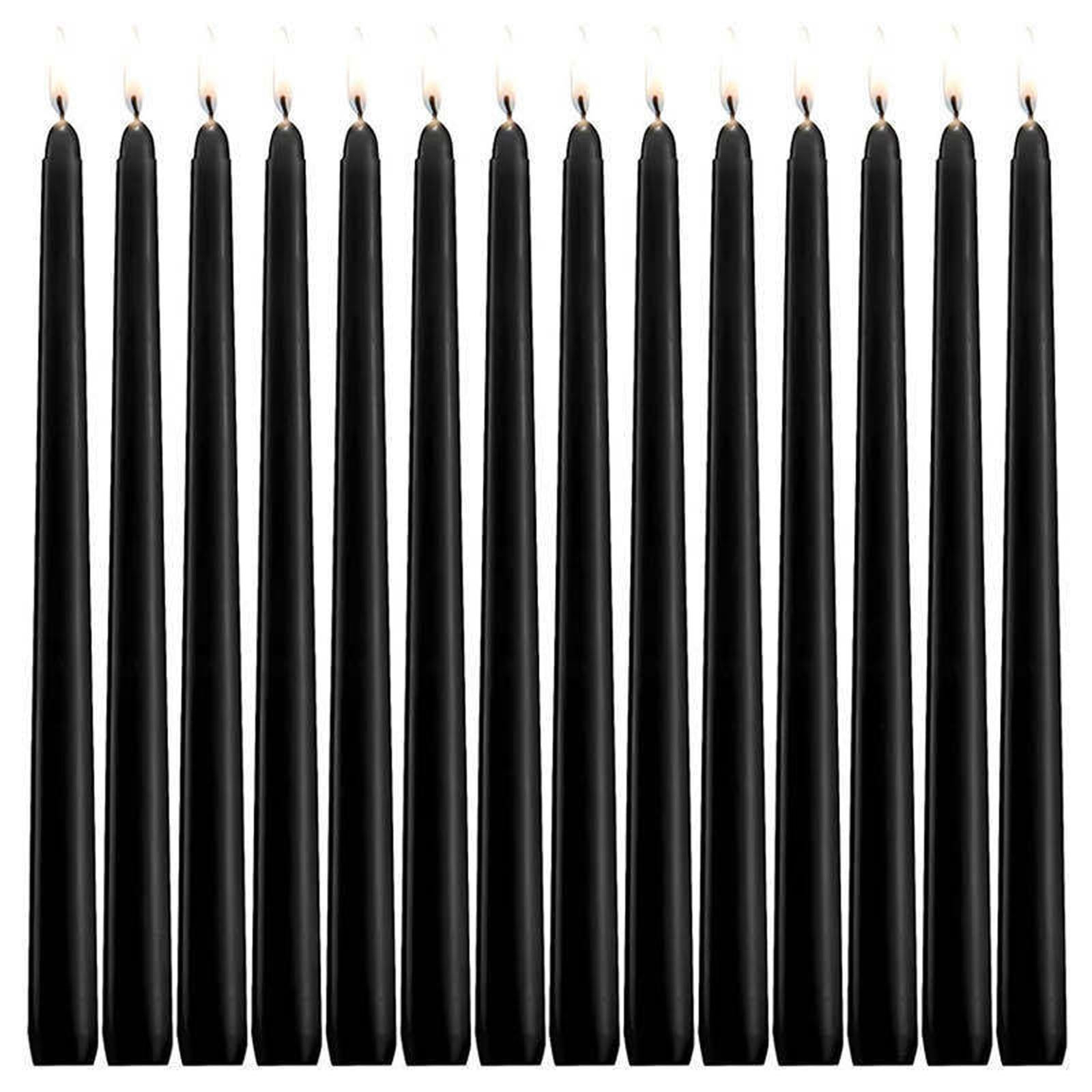 Wovilon Kitchen Utensils Set, Kitchen Gadgets S 2022 10 Inch Taper Candles Set Of 14 Dripless Taper Candles And Unscented Candlestick