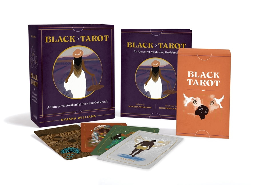 Pre-Owned Black Tarot: An Ancestral Awakening Deck and Guidebook Paperback