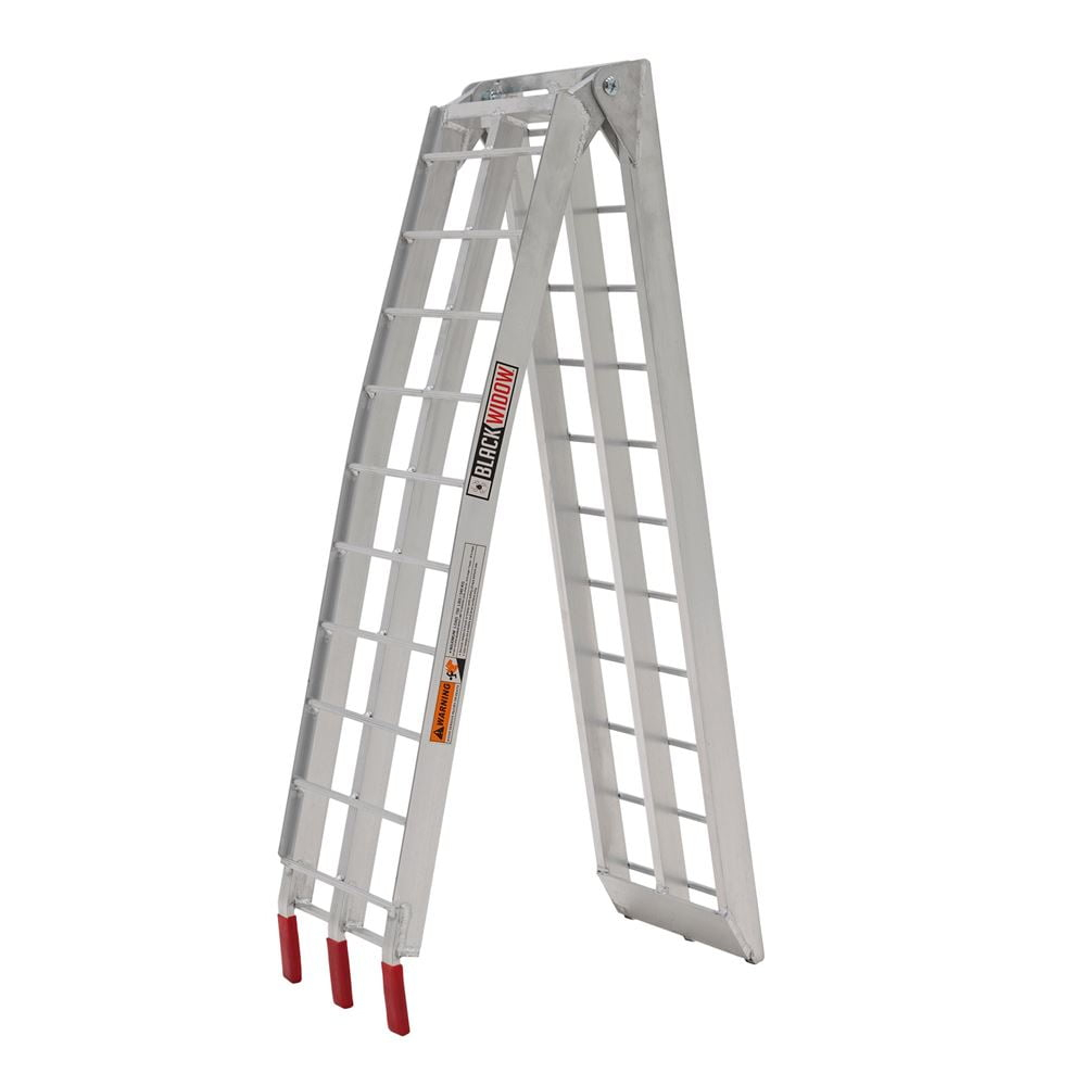 Black Widow AFL-9012 Aluminum 7' 6 Arched Folding Motorcycle Ramp