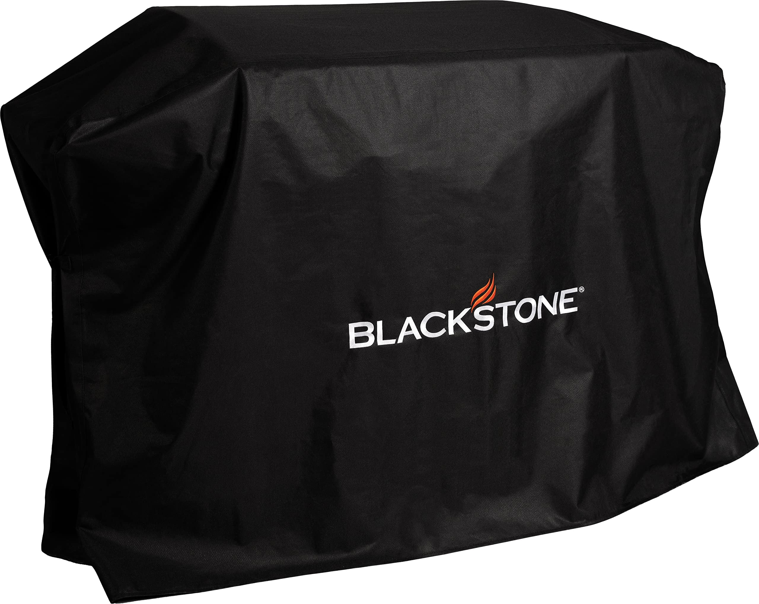 Blackstone 5482 Griddle Cover AIF4 Fits 36 inches Cooking Station with Hood Water Resistant, Weather Resistant, Heavy Duty 600D Polyester Flat Top Gas Grill Cover with Cinch Straps, Black 36"