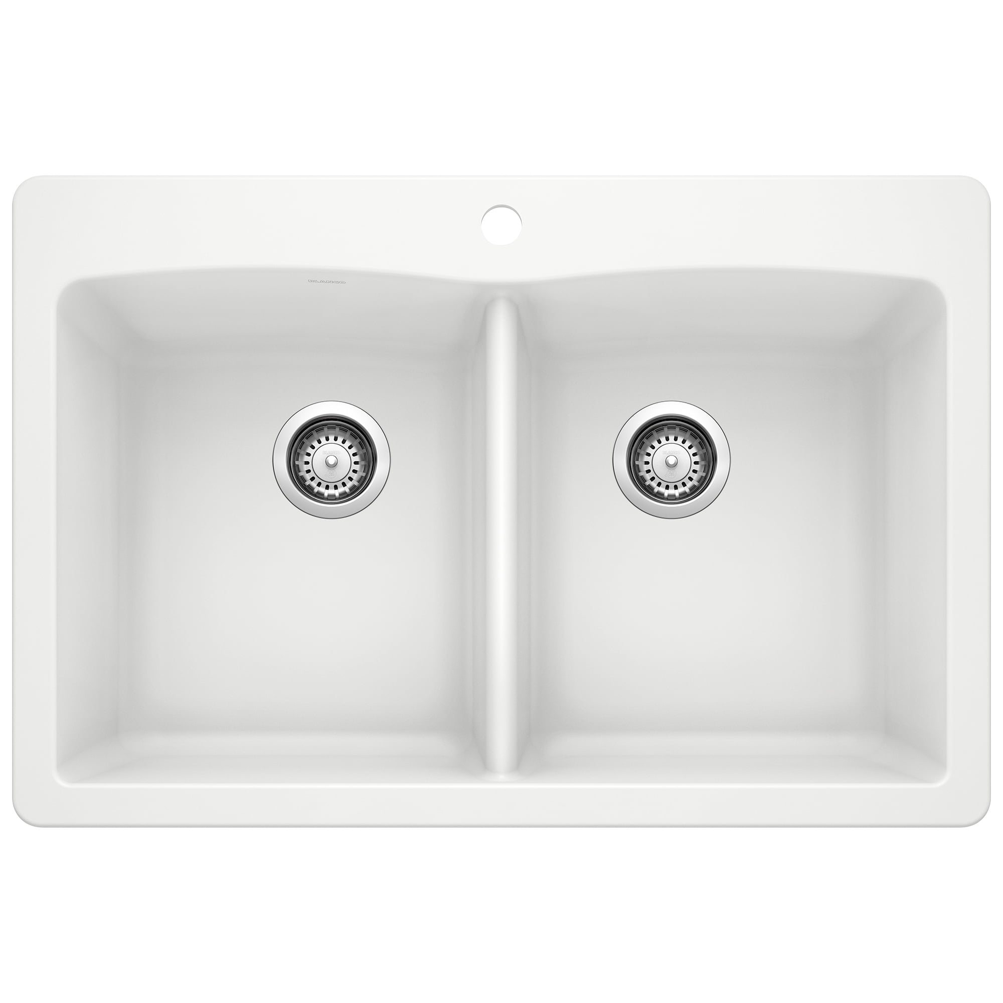 Diamond SILGRANIT 33" L x 22" W Double Bowl Drop-In/Undermount Kitchen Sink