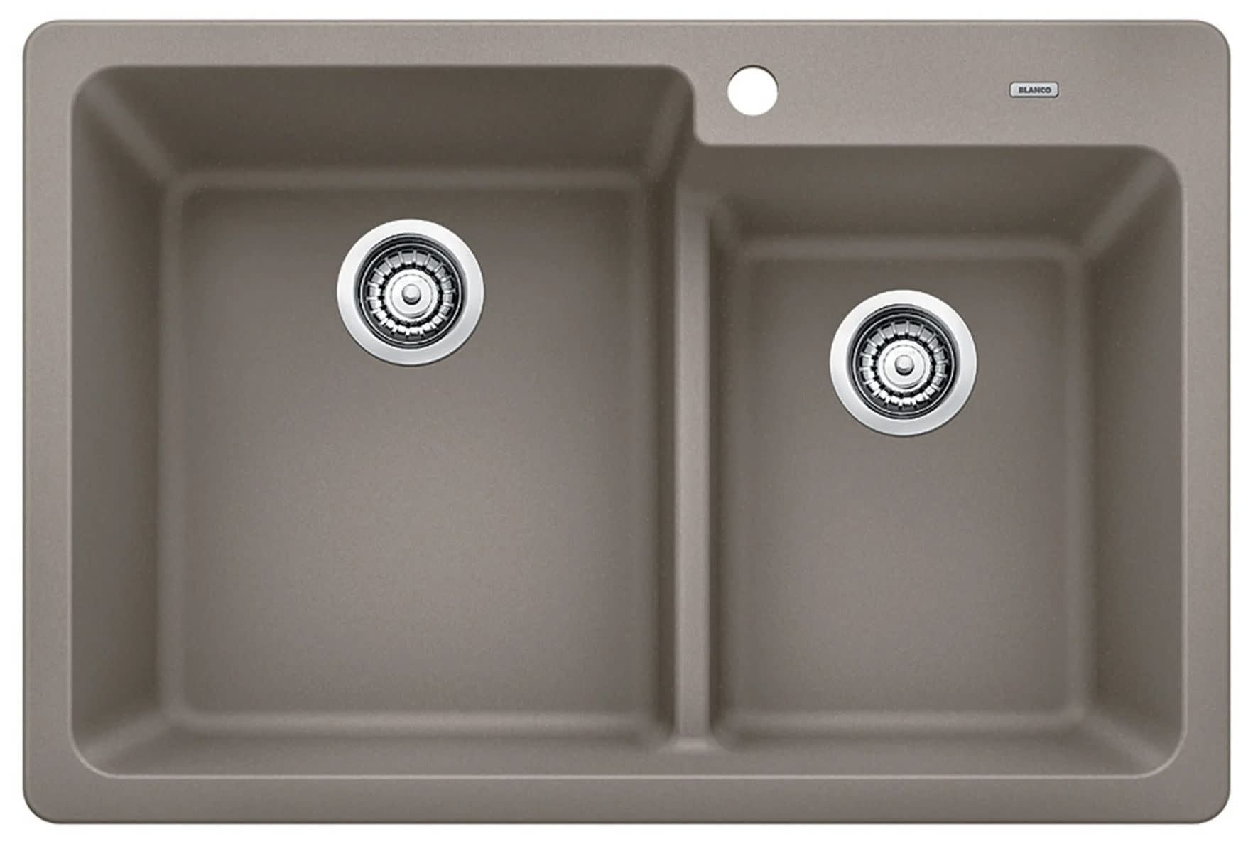 Blanco 442092 Grandis 33" Drop-In Or Undermount Double Basin Silgranit Kitchen Sink -