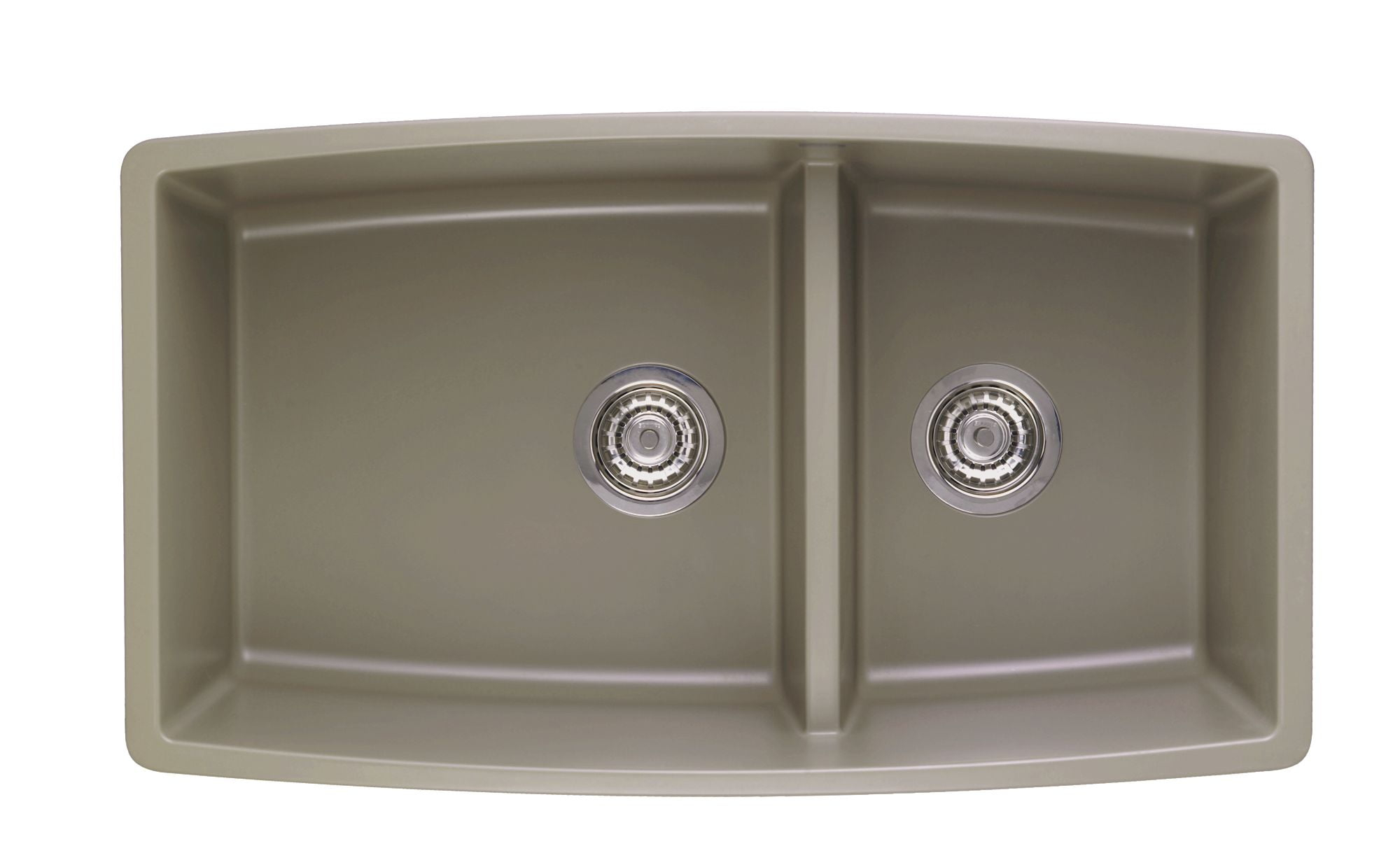 Performa SILGRANIT 33" L x 19" W Double Bowl Undermount Kitchen Sink