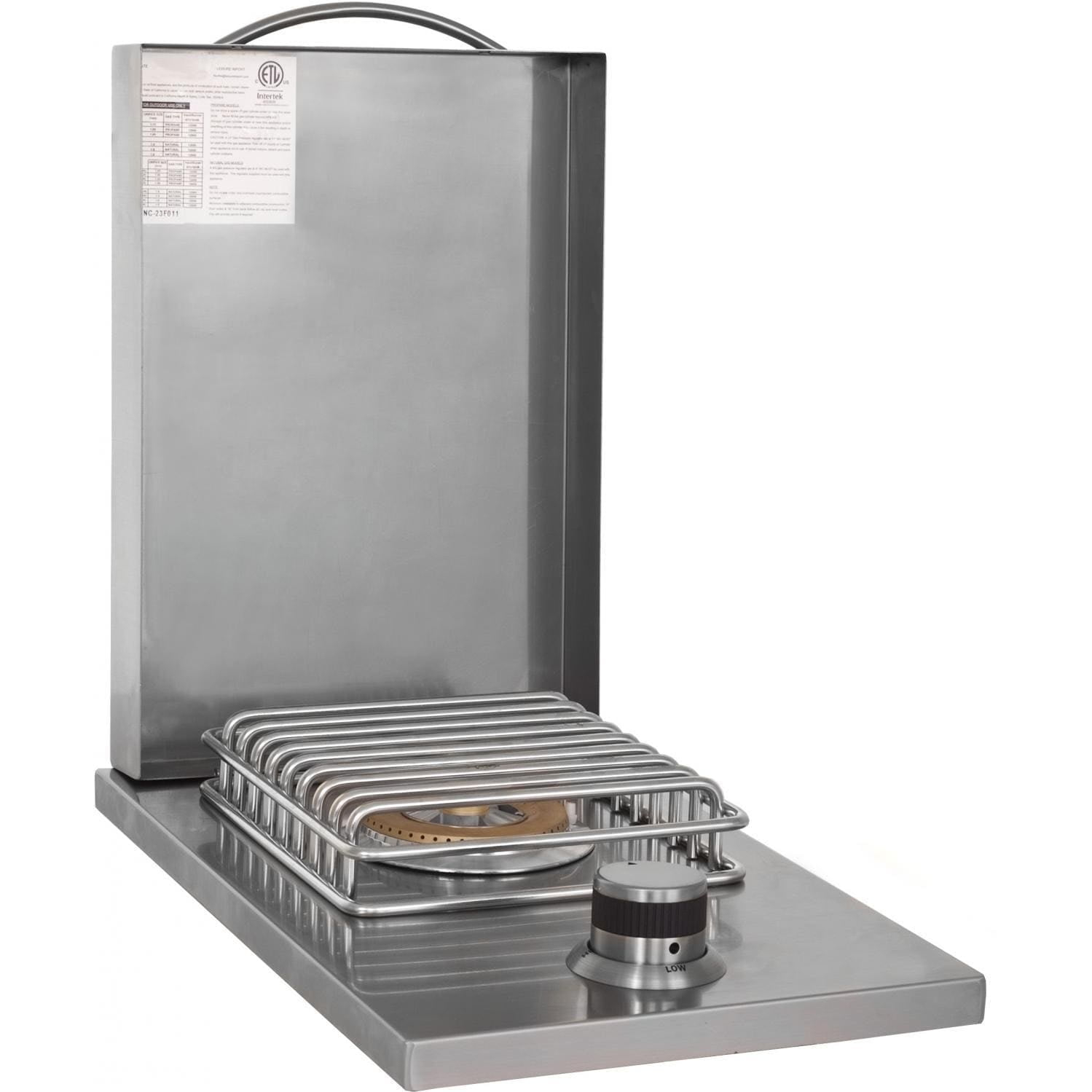 Blaze Drop-In NAtural Gas Single Side Burner - NG BLZ-SB1-NG