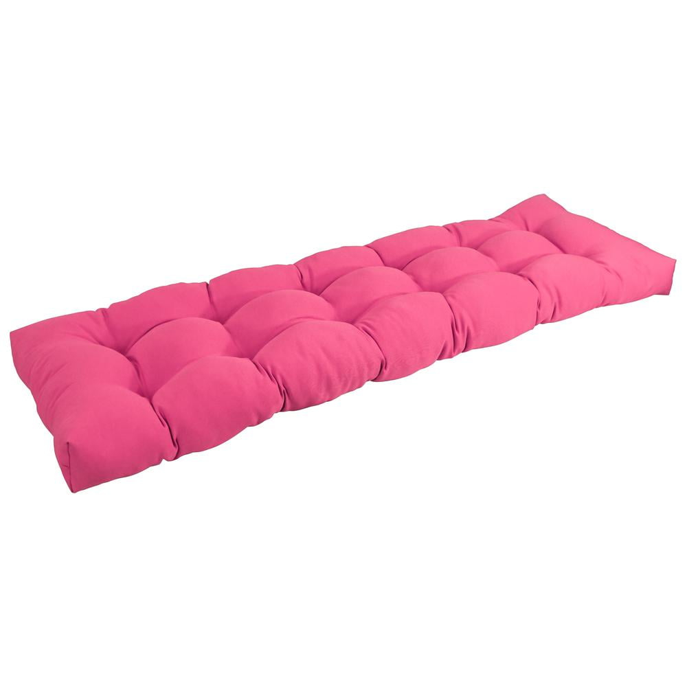 Blazing Needles 55-inch by 19-inch Tufted Solid Twill Bench Cushion