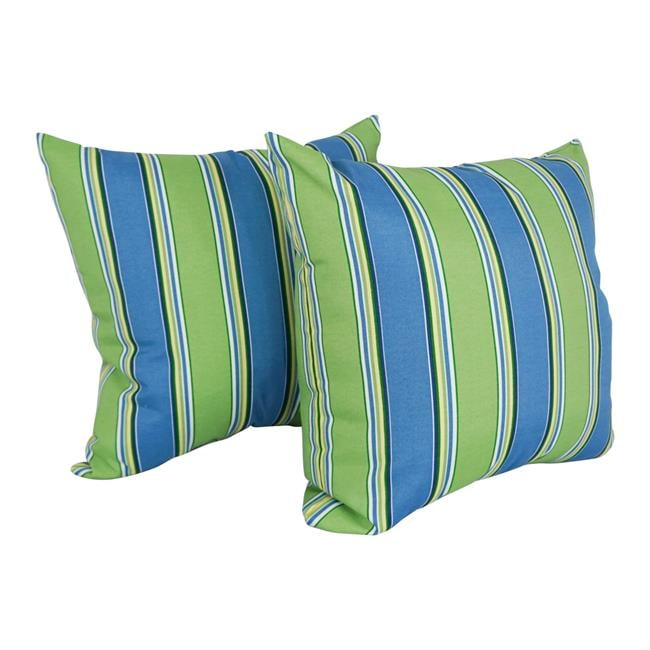 Indoor/Outdoor Reversible Throw Pillow