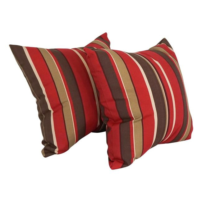 Indoor/Outdoor Reversible Throw Pillow