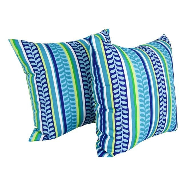 Indoor/Outdoor Reversible Throw Pillow