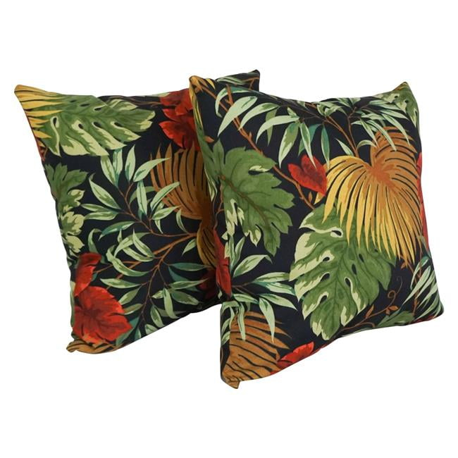 Indoor/Outdoor Reversible Throw Pillow