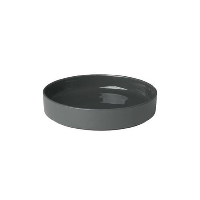 11 in. PILAR Dinner Plate  Grey - Set of 4
