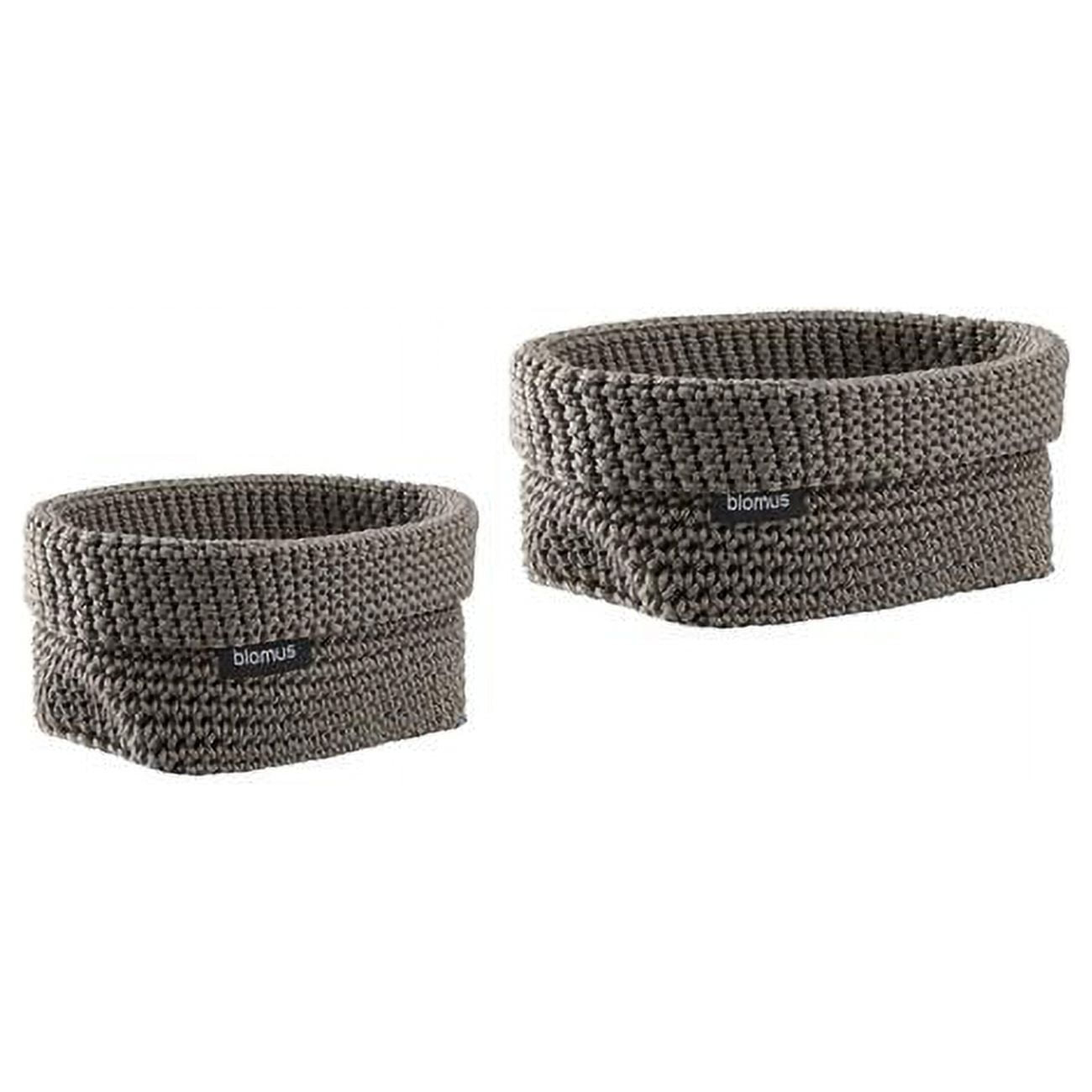 TELA 2 Piece Fabric Basket Set