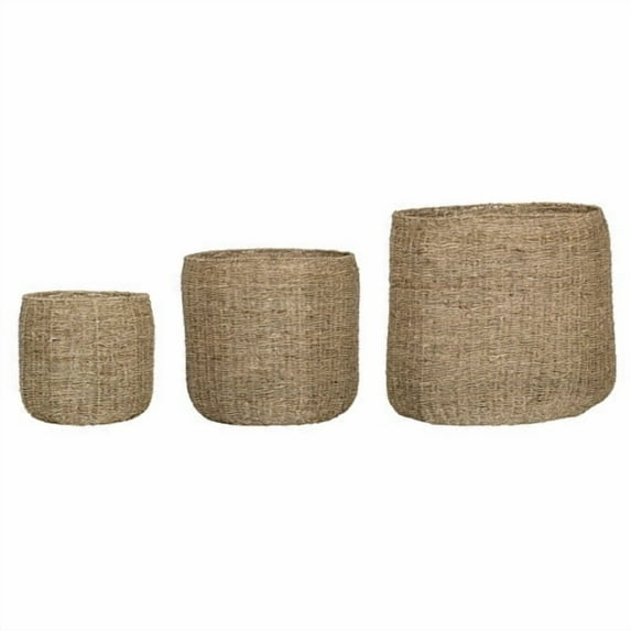 La Jolla Seagrass Baskets (Set of 3)