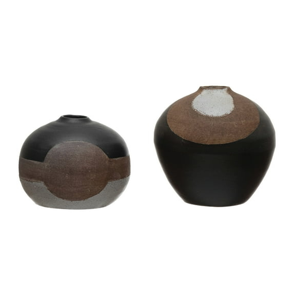Bloomingville Terra-cotta Vases, Multi Color, Set of 2