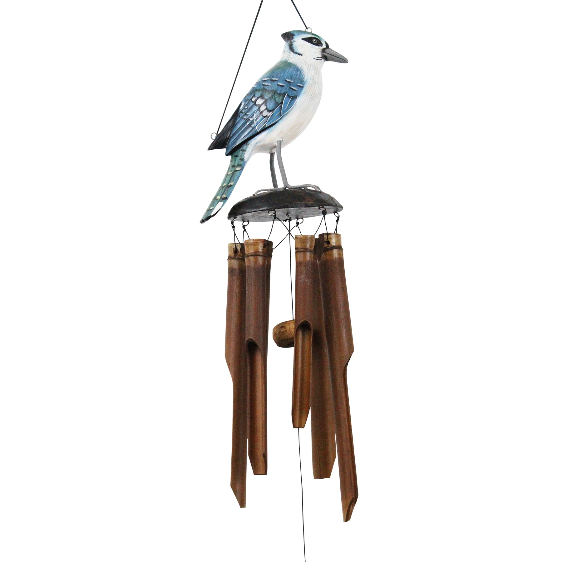 Cohasset Gifts & Garden Weather Resistant Bamboo Animals Wind Chime