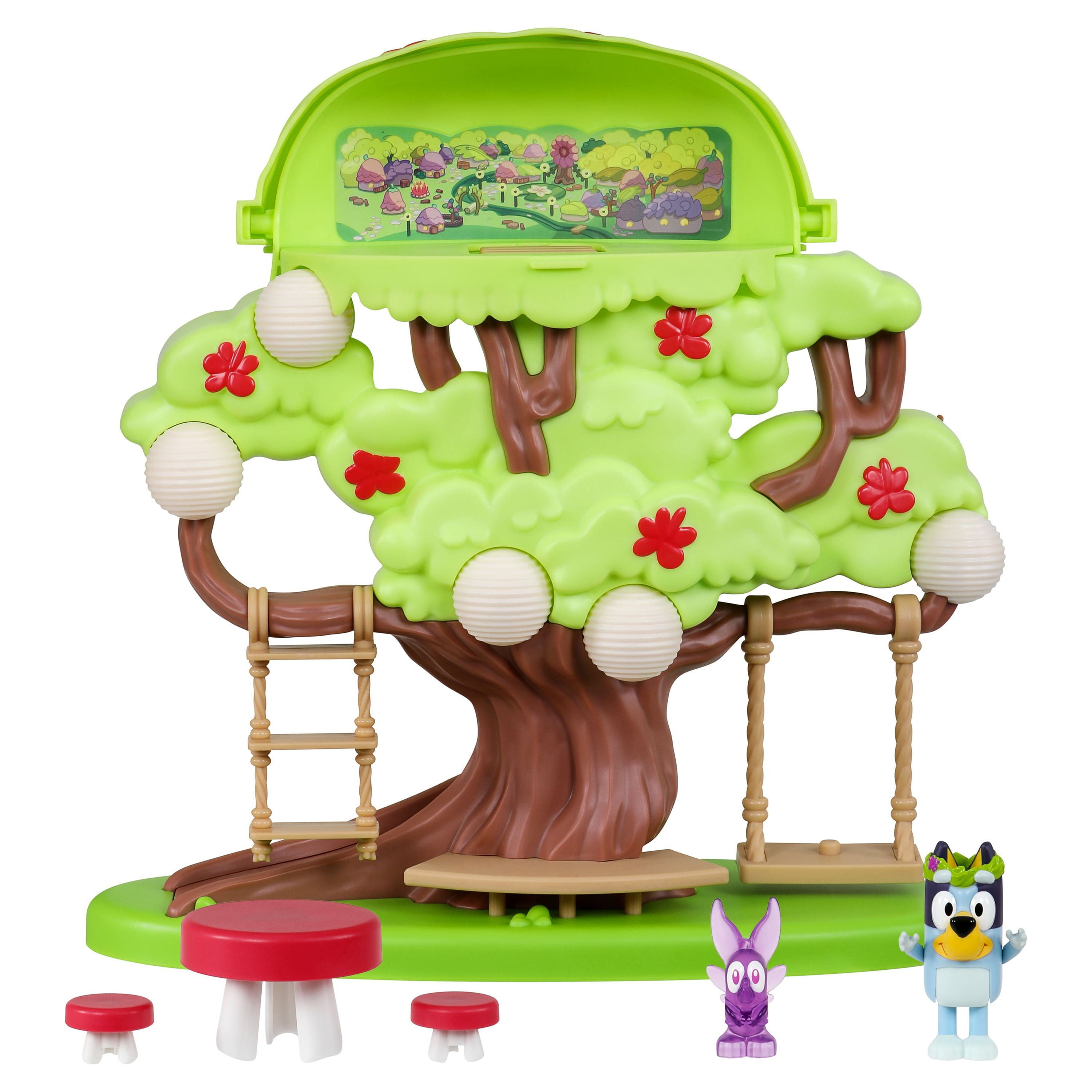 Bluey Tree Playset Flower Crown Bluey, Fairy Figures, and Accessories Preschool Ages 3+