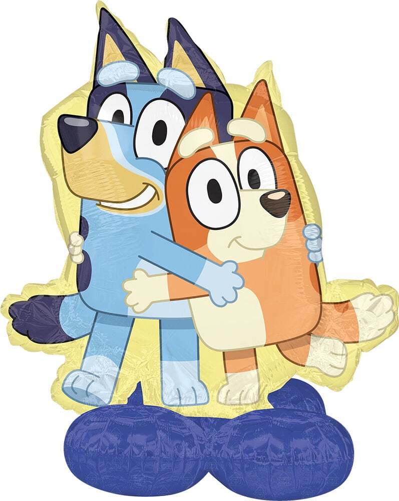 Bluey and Bingo 49" Air Fill Only Airloonz Decoration Display Birthday Party Balloon