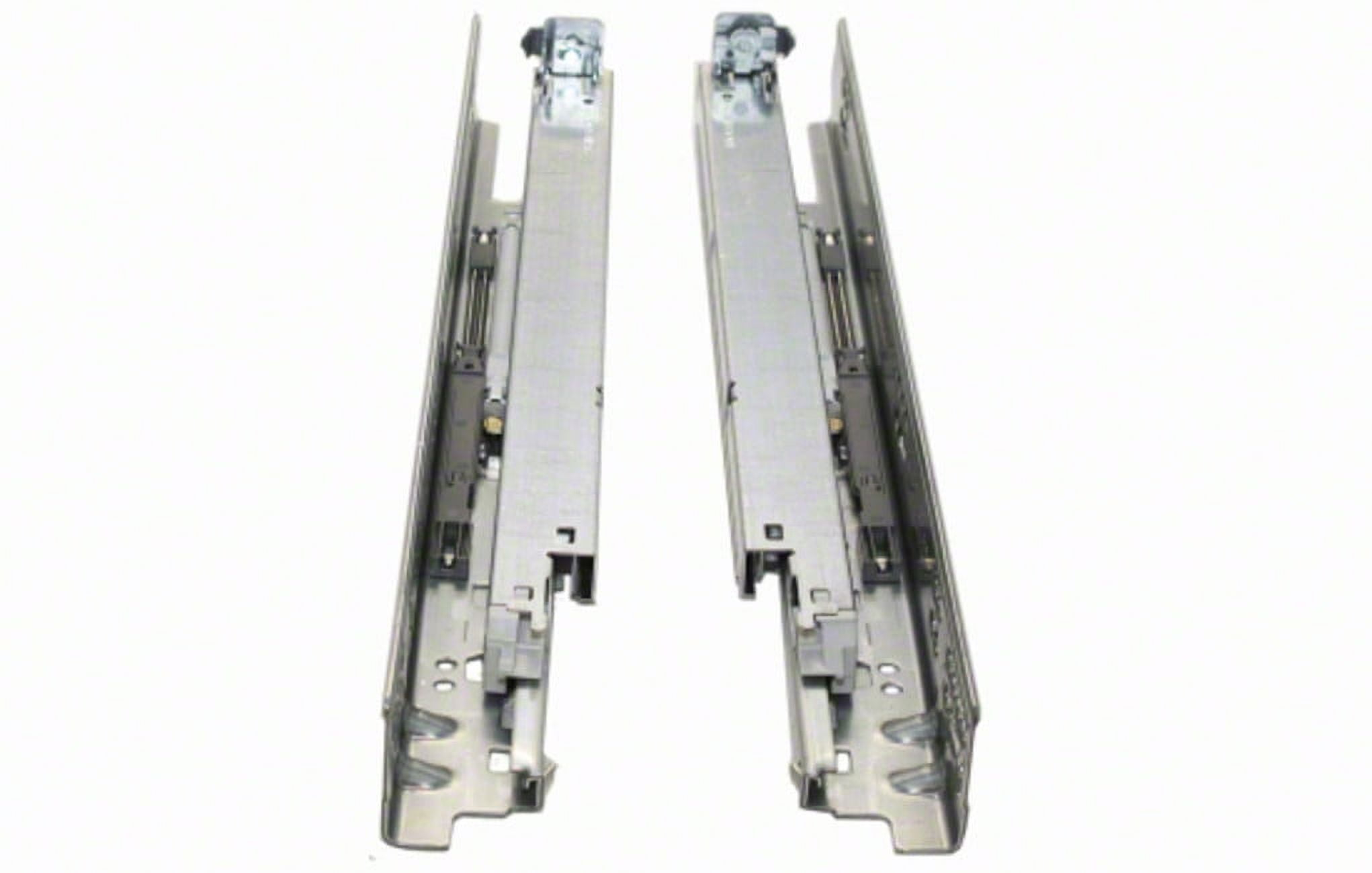 BLUM 563H3050B Tandem Plus Blumotion 12" Drawer Runner Pair for Face Frame, Silver