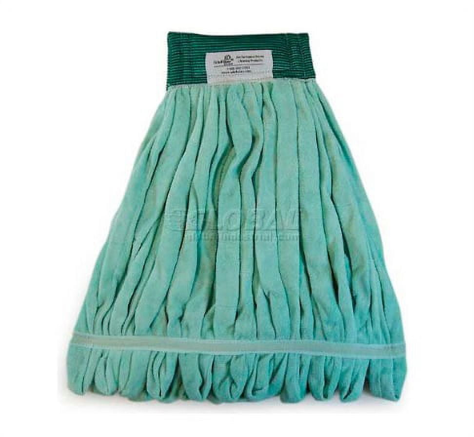 Boardwalk® Microfiber Looped-End Wet Mop Head, Medium, Blue BWKMWTMB