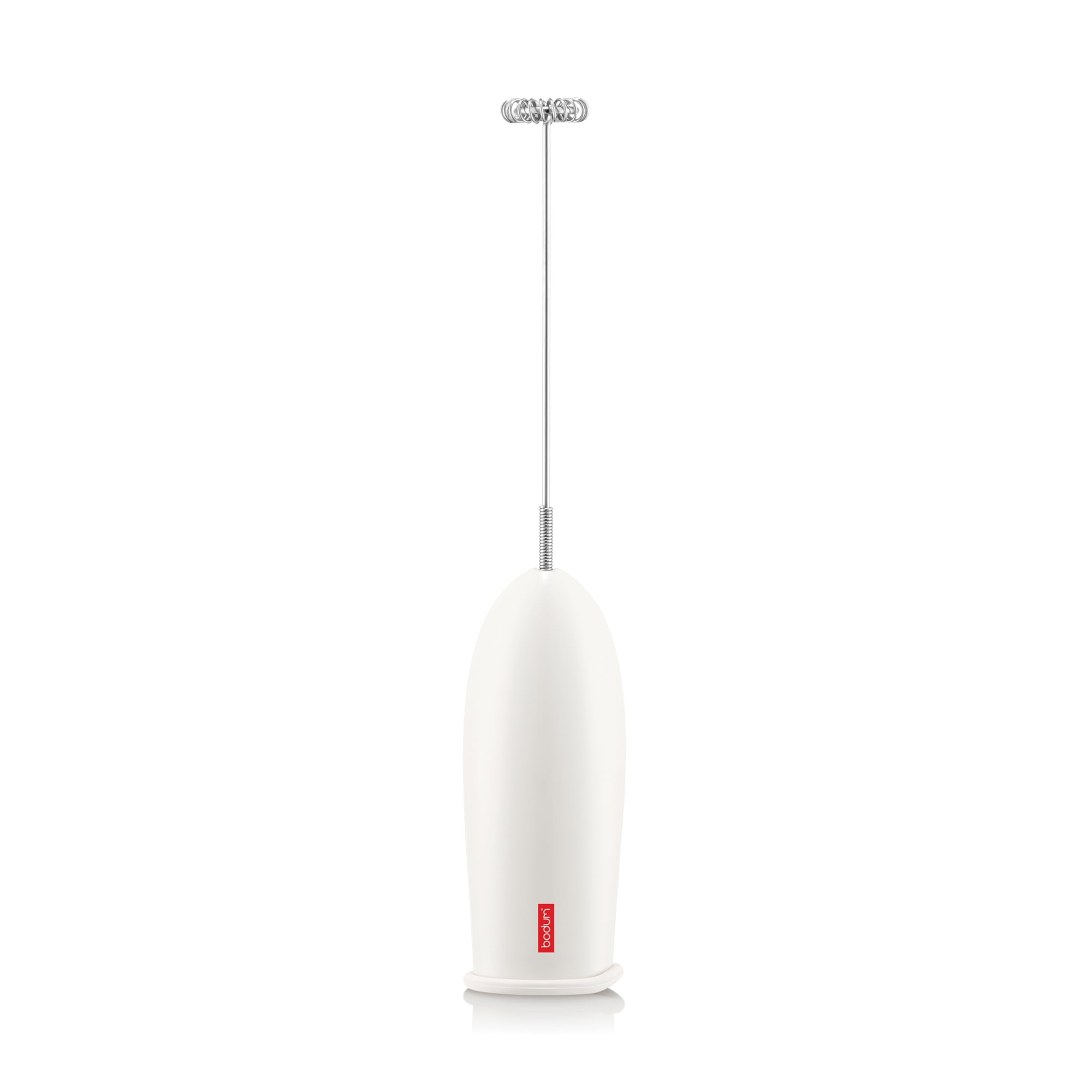 Bodum Schiuma Battery Operated Milk Frother, White, New