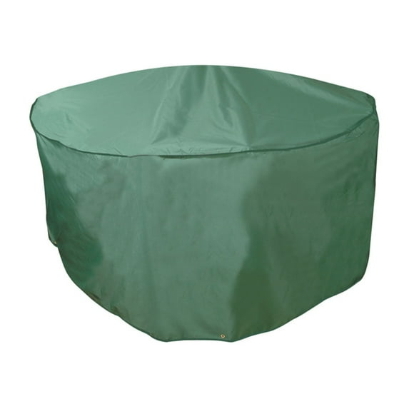 Bosmere Deluxe Weatherproof 84 in. Round Green Patio Set Cover