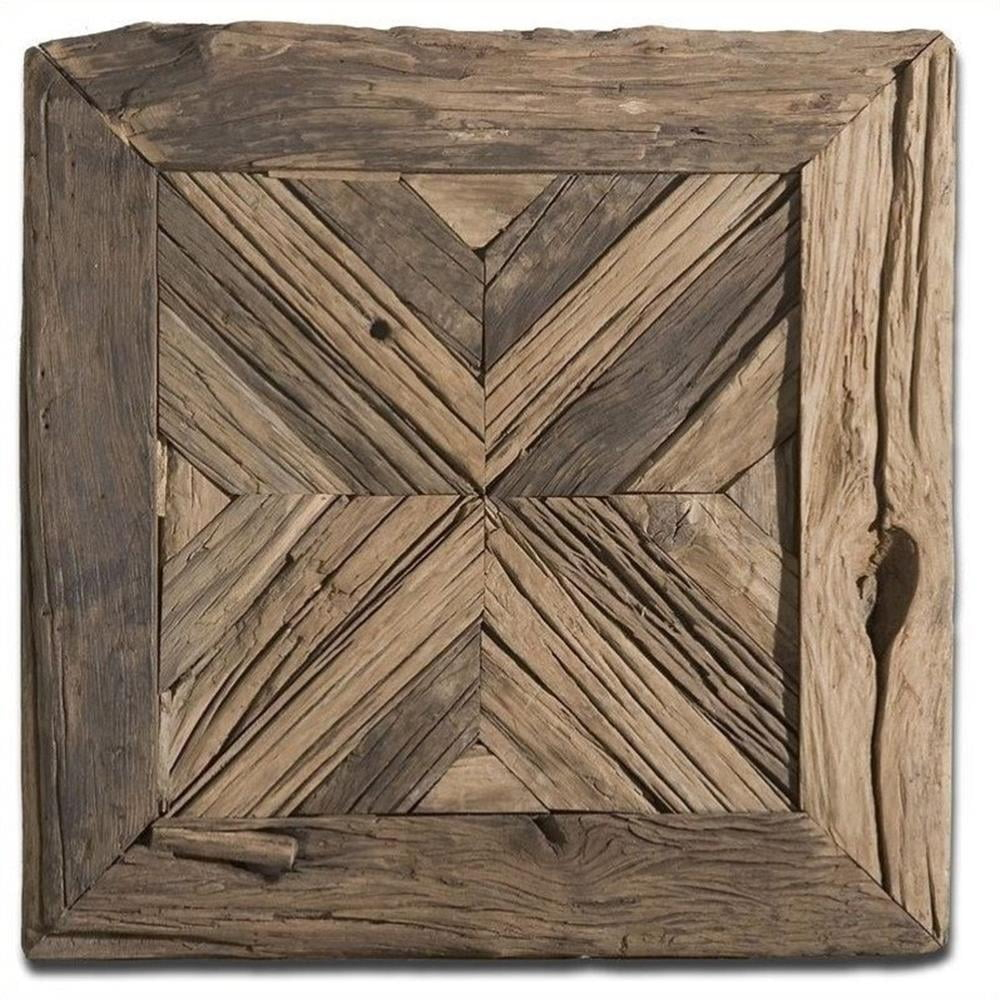 Uttermost Rennick Rustic Pine Wood 21" Wide Wall Art