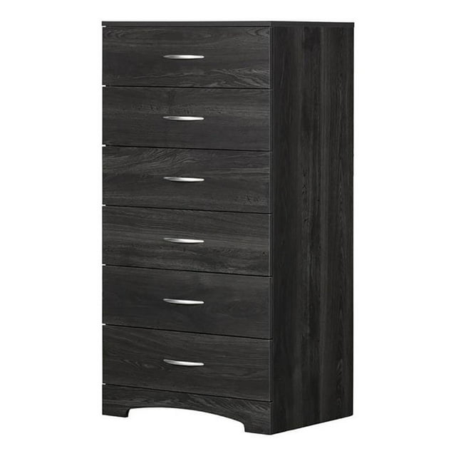 South Shore Step One, Contemporary Chest, Gray