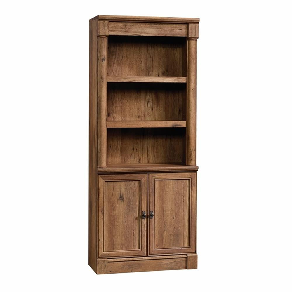 Sauder Palladia 3-Shelf Bookcase, Vintage Oak Finish