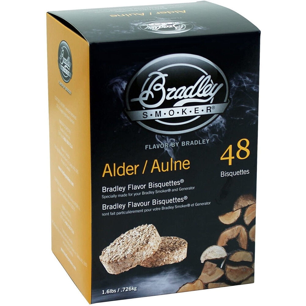 Bradley Smoker Alder Wood Bisquettes 48Pk