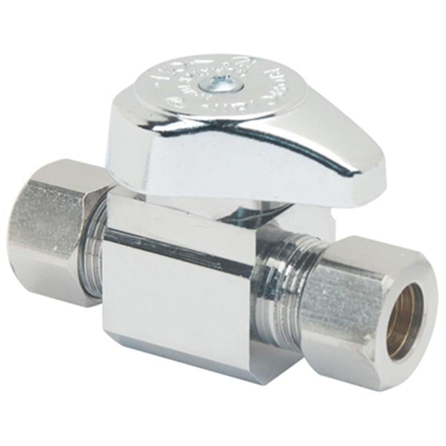 BrassCraft  Compression   Compression  Brass  Straight Valve