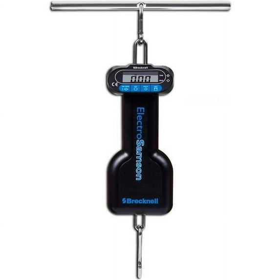 ElectroSamson Black Digital Hanging Scale with LCD Display