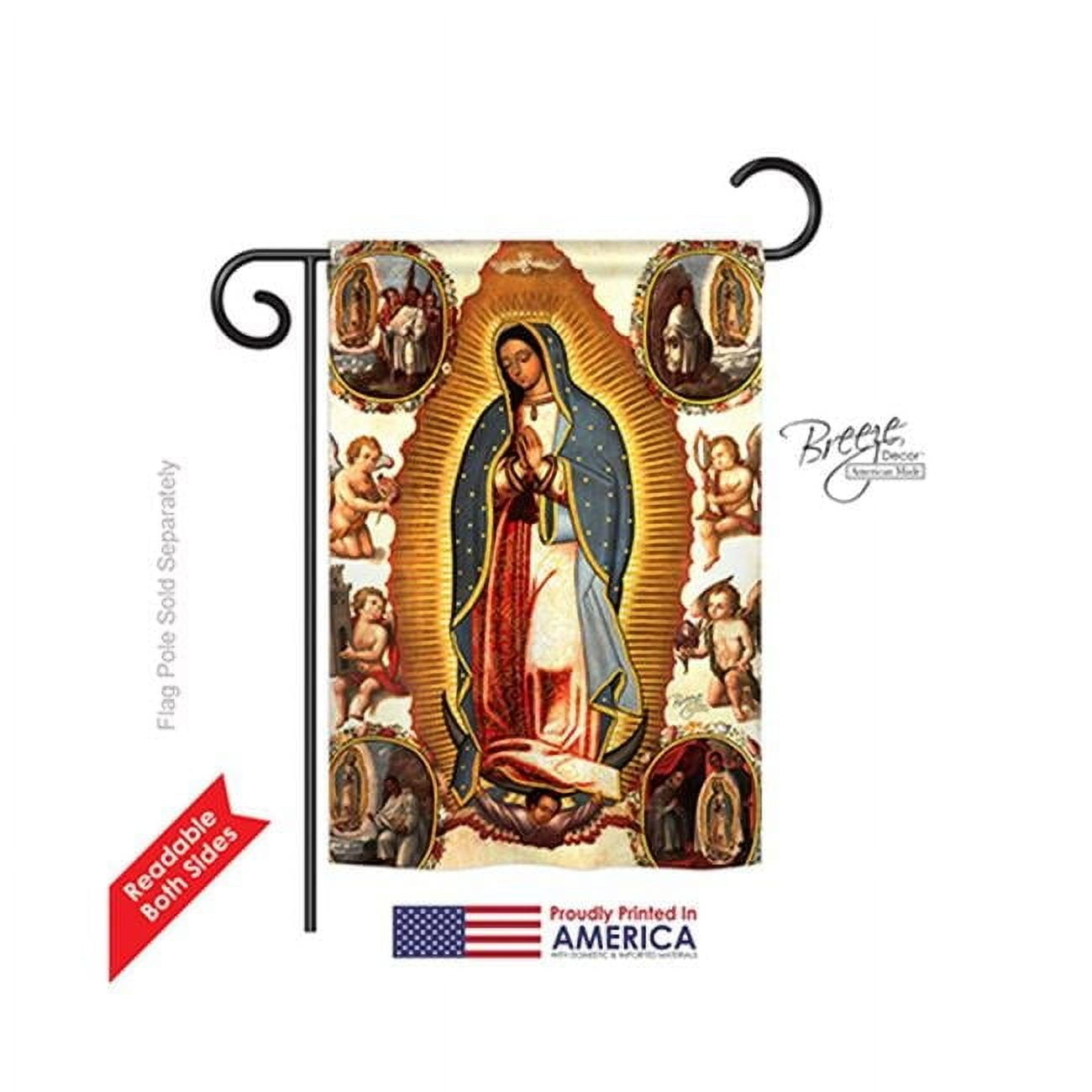 Breeze Decor Double Sided 18.5'' H x 13'' W Burlap Easter Garden Flag