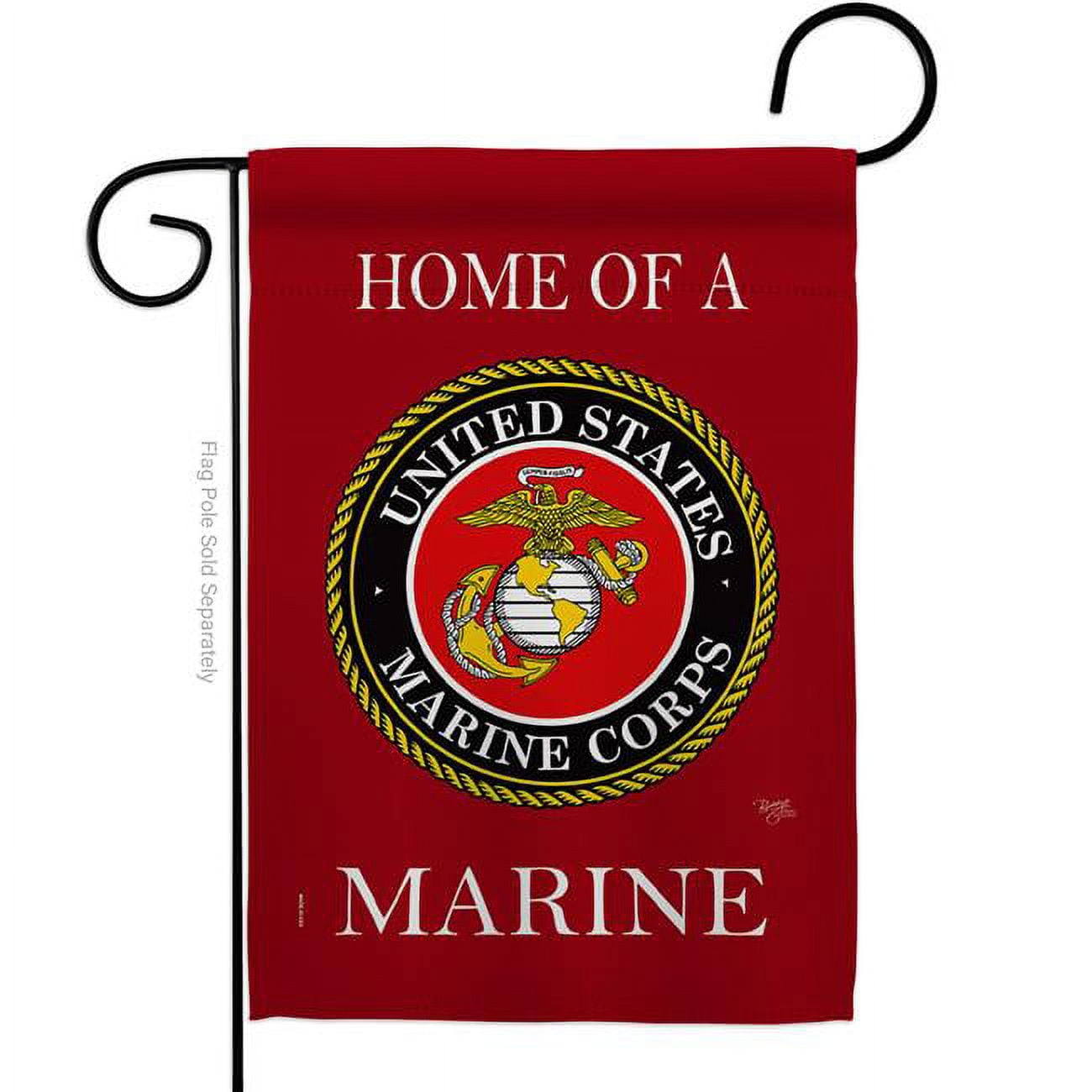 Breeze Decor Double Sided 18.5'' H x 13'' W Polyester Garden Flag