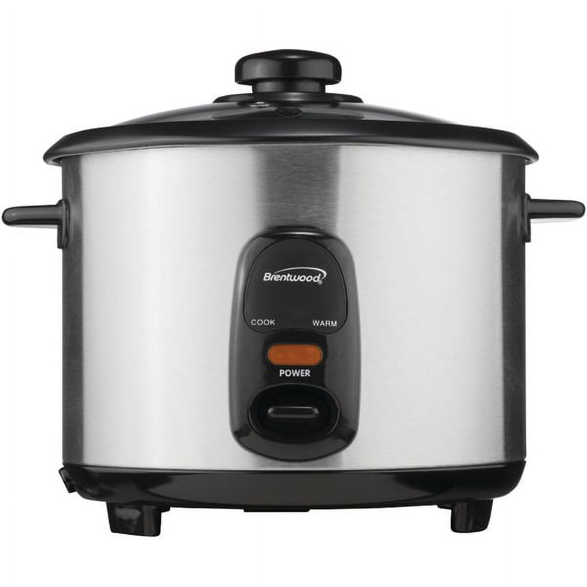 Brentwood 10 Cup Rice Cooker/Non-Stick with Steamer