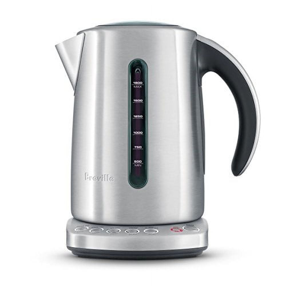 Breville IQ Electric Kettle, Brushed Stainless Steel, BKE820XL, 7.5 Cups,Silver