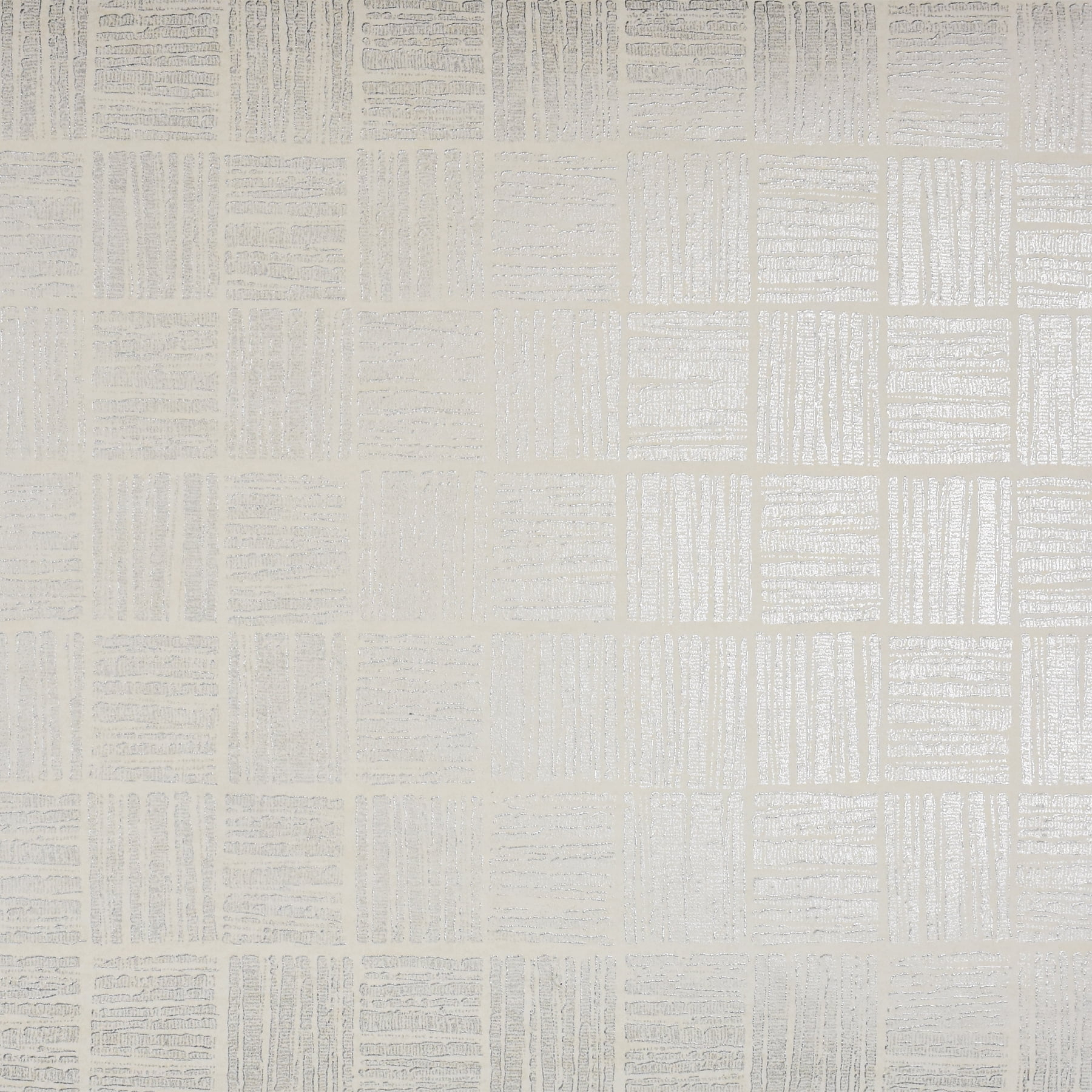 Brewster Glint Cream Distressed Geometric Wallpaper