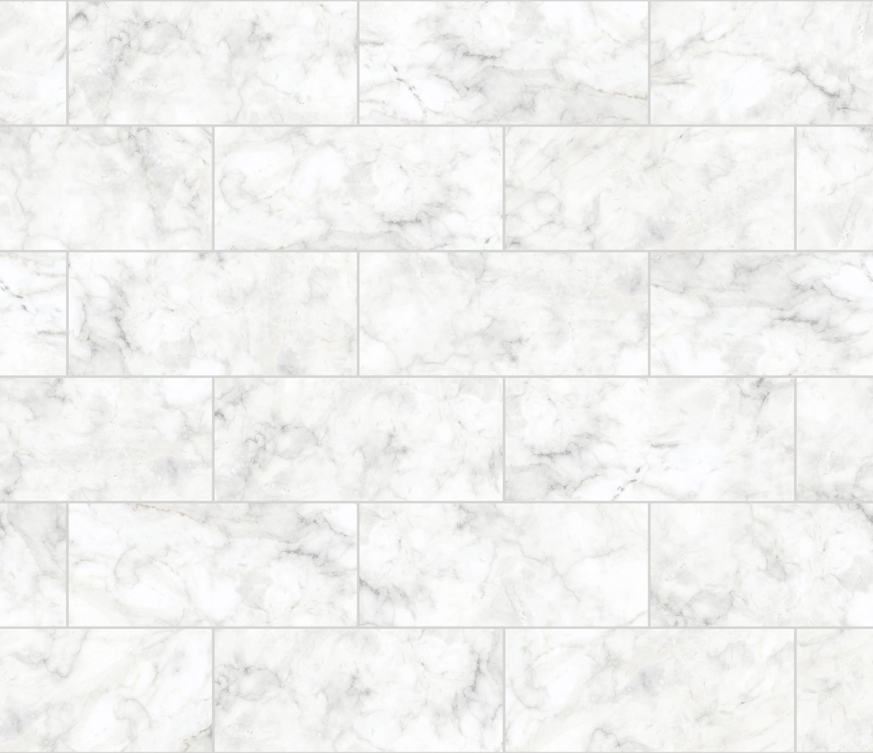 Brewster Home Fashions Marble Tile Peel & Stick Backsplash
