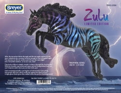 Breyer Horses Zulu Limited Edition Special Handling