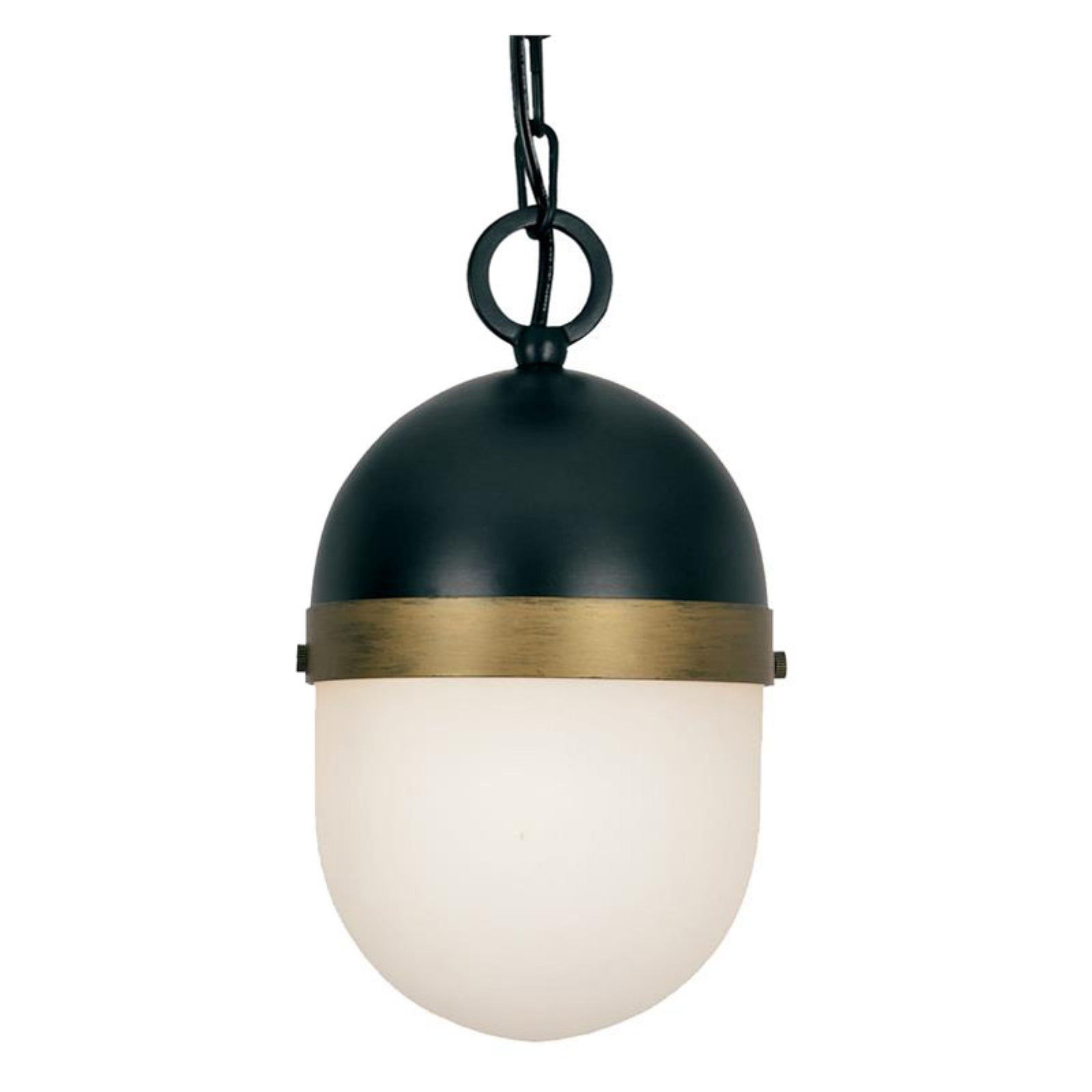 Crystorama Lighting - Three Light Outdoor Pendant - Outdoor Pendant - Capsule -