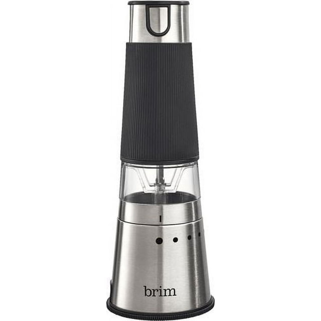 Brim - 1.6-Oz Electric Handheld Electric Coffee Grinder - Stainless Steel