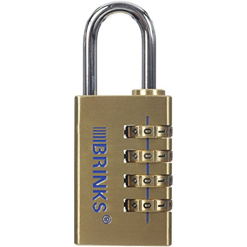 Brinks Home Security 171-30051: 30Mm Solid Brass, Resettable Combination
